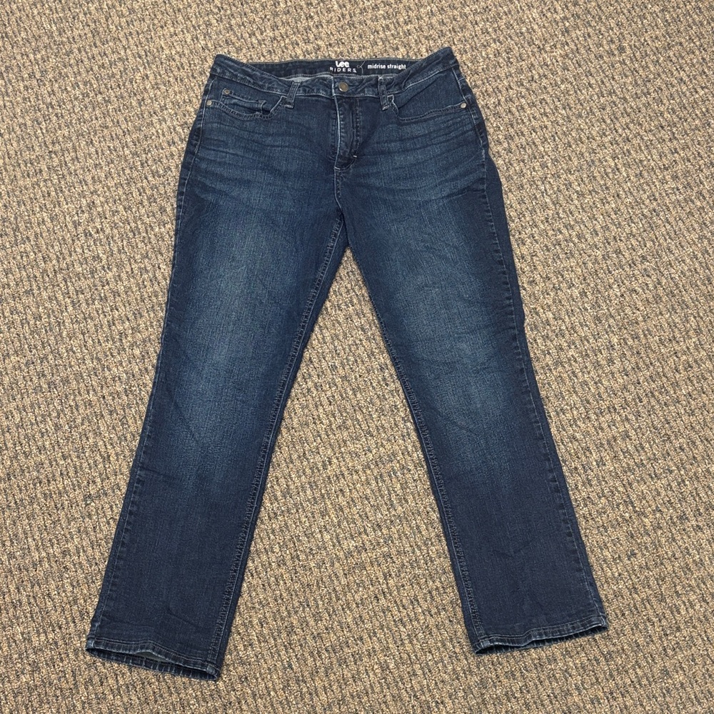 Lee Women's Classic Indigo Straight Leg Jeans